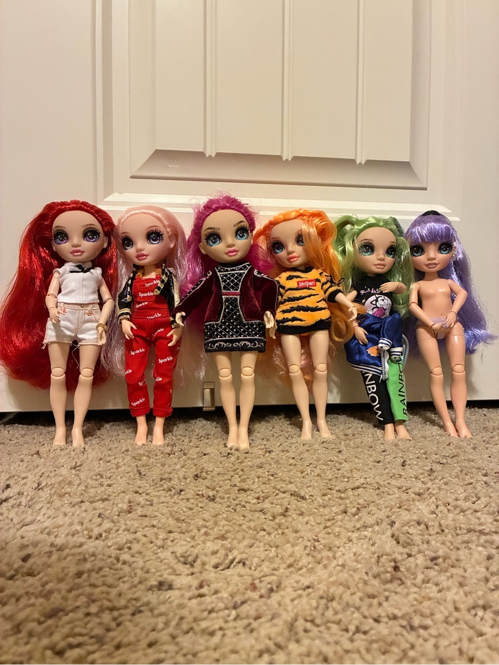 Rainbow High 9” Fashion Dolls Lot of 6
